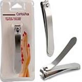 Corta-unhas Metal Prateado (8 cm)