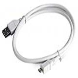 Cabo USB 2.0 A para Micro USB B GEMBIRD (3 m) - Branco