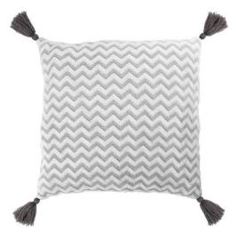 Almofada Zig-zag (40 X 40 cm) 119635 - Azul Marinho