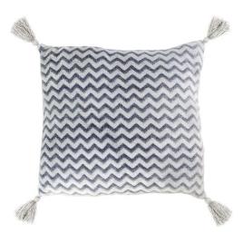 Almofada Zig-zag (40 X 40 cm) 119635 - Azul Marinho