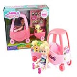 Boneca com Animal Little Girls 110692