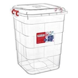 Caixa de Armazenagem com Tampa 41 x 35 x 44 cm - 35 L