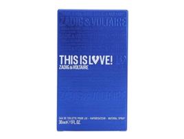 Perfume ZADIG&VOLTAIRE This Is Love Him Eau de Toilette (30 ml)