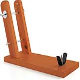 Suporte para Presunto de Madeira Quid Teruel Madeira Madeira e metal (44,5 x 18 x 33 cm)