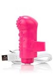 Vibrador de Dedo Charged FingO Rosa  12471