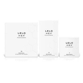 Preservativos HEX Original Pack de 3 Lelo 2473