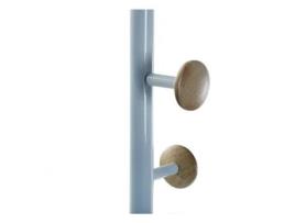 Bengaleiro Metal (28 x 170 x 28 cm) Branco