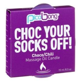 Vela de Óleo para Massagem Chocolate & Chili PicoBong 7021