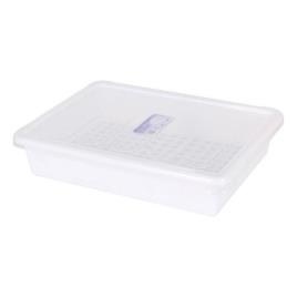 Caixa de Armazenagem com Tampa - 34 x 26,5 cm - 4 L