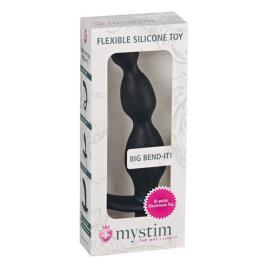Estimulador de Próstata Big Bend-It! Electrosex Mystim Preto (15 cm)