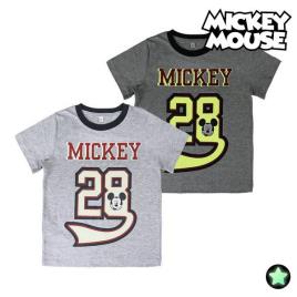 Camisola de Manga Curta Infantil Mickey Mouse Brilha no escuro - 3 anos