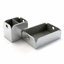 Tabuleiro de Bolso Polipele Prata