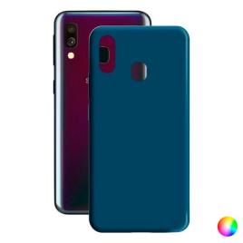 Capa para Telemóvel Samsung Galaxy A40 Contact Silk TPU - Preto