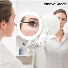 Espelho de Aumento LED com Braço Flexível e Ventosa Mizoom InnovaGoods
