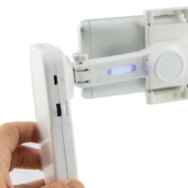 Estabilizador de Câmara para o Smartphone KSIX Steady Rec 1000 mAh Branco