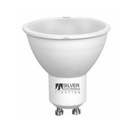 Lâmpada dicróica Silver Electronics ECO GU10 4W Luz quente - 3000K
