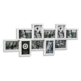 Porta-retratos Polipropileno Minimalista (16 x 36 x 88 cm) - Branco