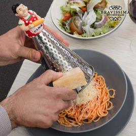 Rallador de Acero Inoxidable con Figura Bravissima Kitchen