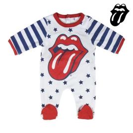 Babygrow de Manga Comprida para Bebé The Rolling Stones Branco - 3 Mês