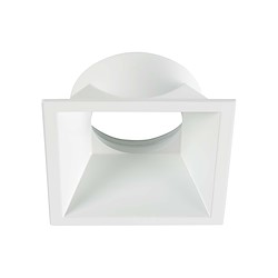 Foco de encastrar QUADRADO SEM LÂMPADA 4100 BRANCO IP44