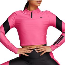 Camiseta Puma  Fit Eversculpt 1/4