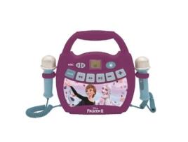 Altifalante Bluetooth com microfone para karaoke Lexibook MP320FZZ Frozen