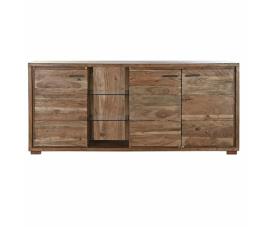 Aparador DKD Home Decor Castanho Cristal Acácia