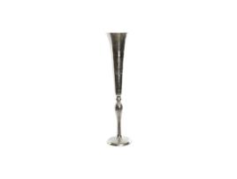 Vaso DKD Home Decor Prateado Alumínio Moderno (24 x 24 x 104 cm)