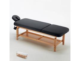 Marquesa Fixa de Massagem em Madeira BODYLINE - HEALTH AND MASSAGE Comfort (Preto - 225 cm)