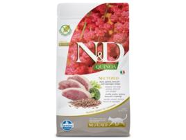 Alimento FARMINA N&D Quinoa Neutered Gato Adulto - Pato (Quantidade: 1,5 Kg)