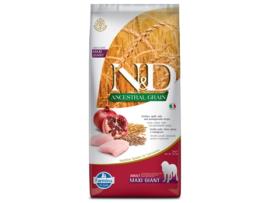 Alimento FARMINA N&D Ancestral grain Cão Adulto Maxi giant - Frango e Romã (Quantidade: 12 Kg)