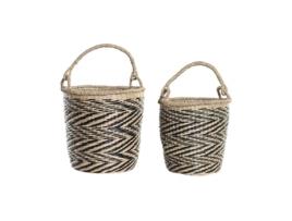 Conjunto de Cestas DKD Home Decor Colonial (35 x 35 x 36 cm)