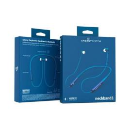 Auriculares Bluetooth com microfone para prática desportiva Energy Sistem Neckband 3 100 mAh - Azul