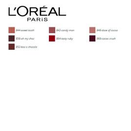 Batom Les Chocolats L'Oreal Make Up (7,6 ml) - 864-tasty ruby