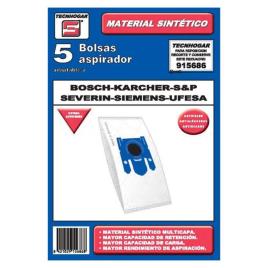 Bolsa Sobresselente para Aspirador Tecnhogar 915686 (5 uds)