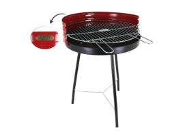 Churrasco  Redonda Vermelho - Ø 42 cm