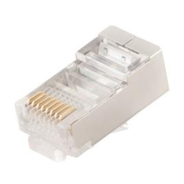 Conector RJ45 Categoria 6 FTP  PLUG5SP - 10 Unidades