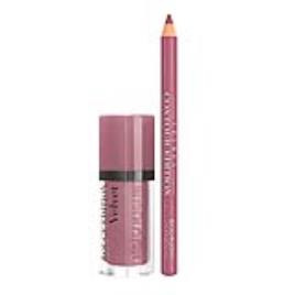 Conjunto de Cosmética Mulher Rouge Édition Velvet Bourjois (2 pcs) - 08 + contour lipliner #10