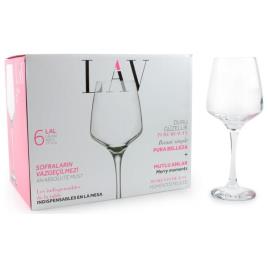 Copo para vinho  Lal 400 cc (6 pcs)