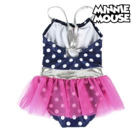 Fato de Banho de Menina Minnie Mouse Azul Marinho - 5 anos