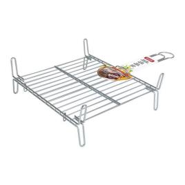 Grelhador Bbq Algon Duplo Aço - 20 x 25 cm