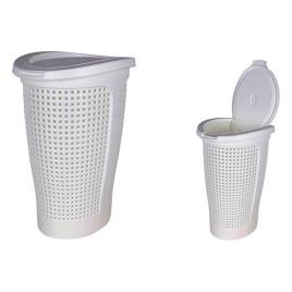 Papeleira Tontarelli 10 L (27,5 x 22,5 x 36,5 cm) - Branco