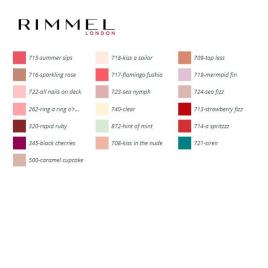 verniz de unhas 60 Seconds Super Shine Rimmel London - 513 - let´s get nude