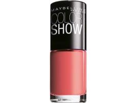 Verniz MAYBELLINE Color Show 342 Coral Craze Rosa 7 ml