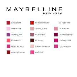 verniz de unhas Forever Strong Maybelline - 008 - passionate red