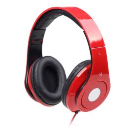Auscultadores  ST C/Micro In-line Vermelho
