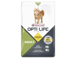 Ração seca para Gato VERSELE-LAGA OPTI LIFE Adulto Frango (Quantidade: 7,5 kg)