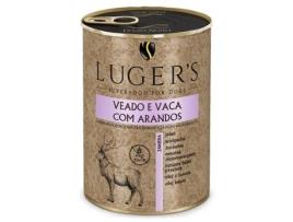 Comida Húmida para Cão LUGER'S Veado e Vaca com Arando (Quantidade: 400 g)