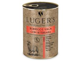 Comida Húmida para Cão LUGER'S Borrego e Vaca com Beterraba (Quantidade: 400 g)