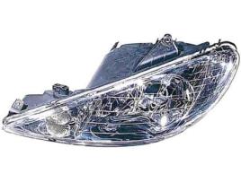 Farol Direito Peugeot 206 98>09